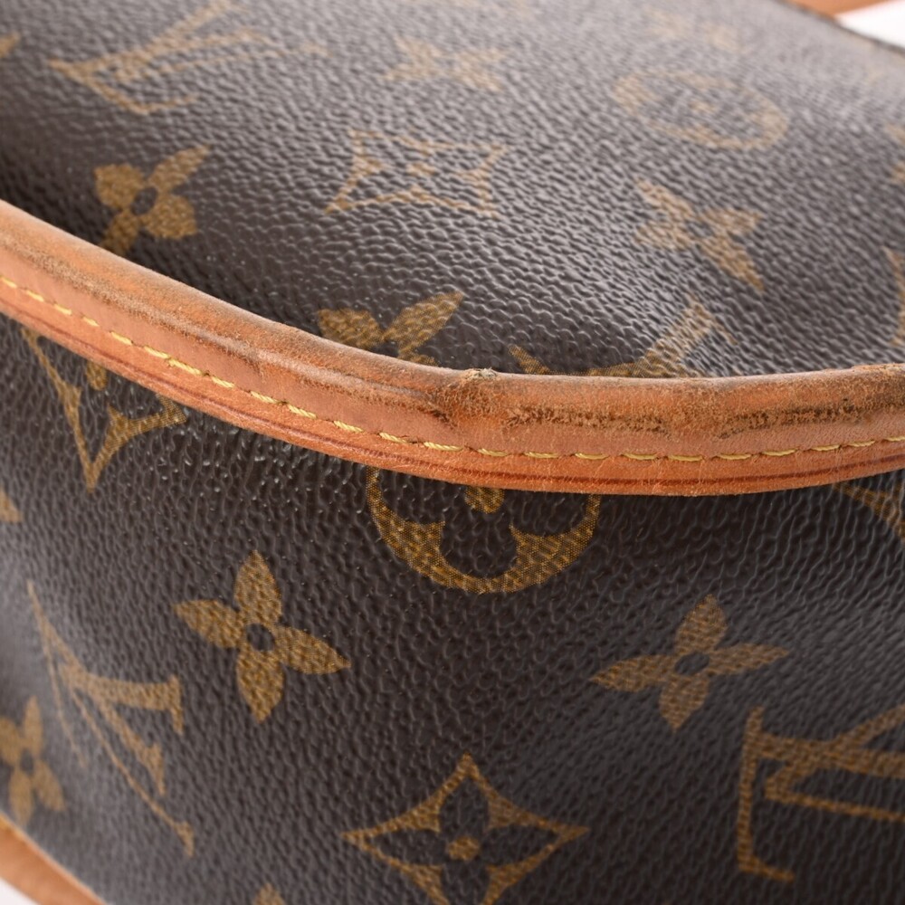 Louis Vuitton Canvas Shoulder Brown Monogram Menilmontant Bag - Picture 9 of 11